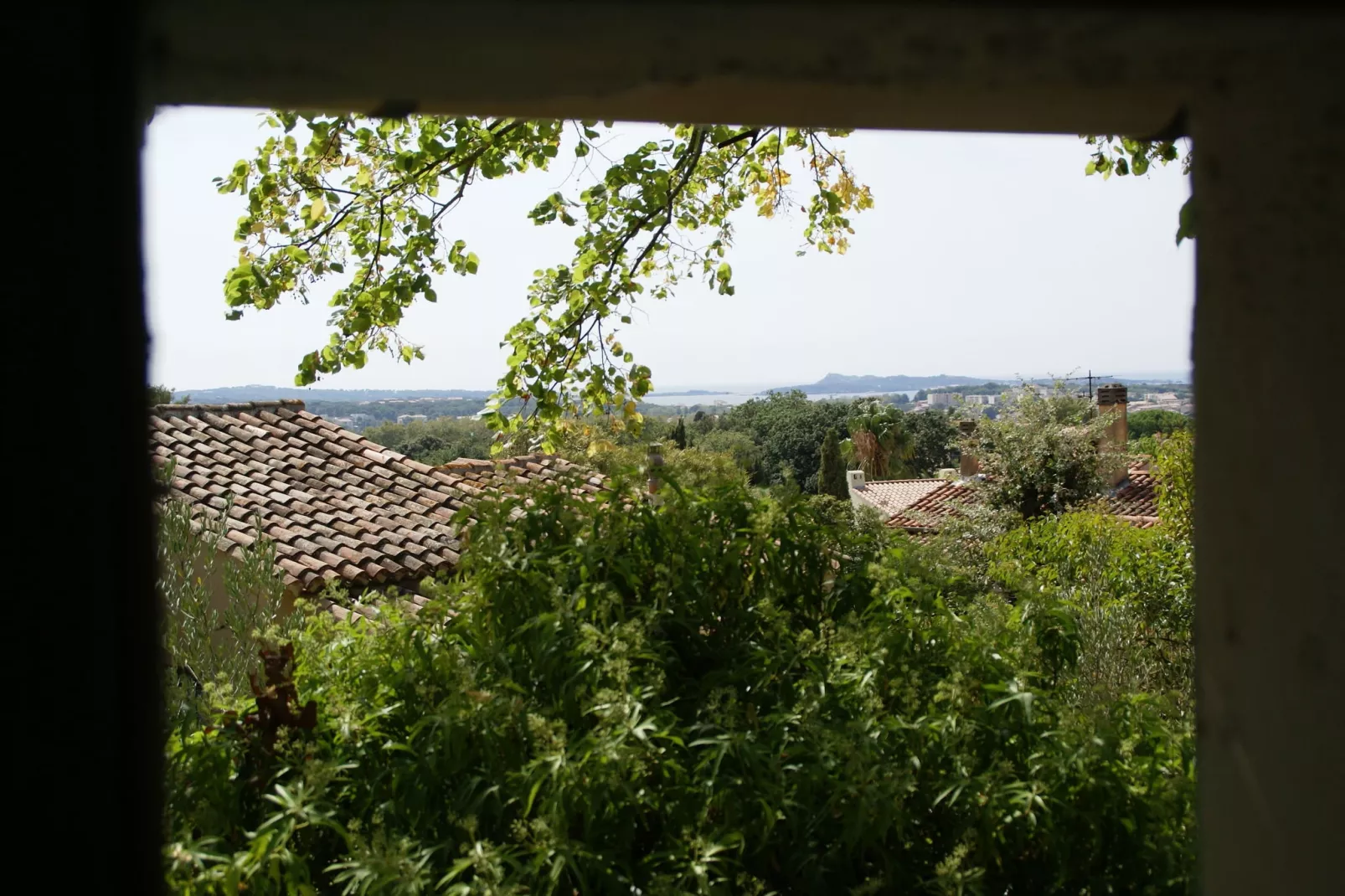 Provencal-Uitzicht zomer