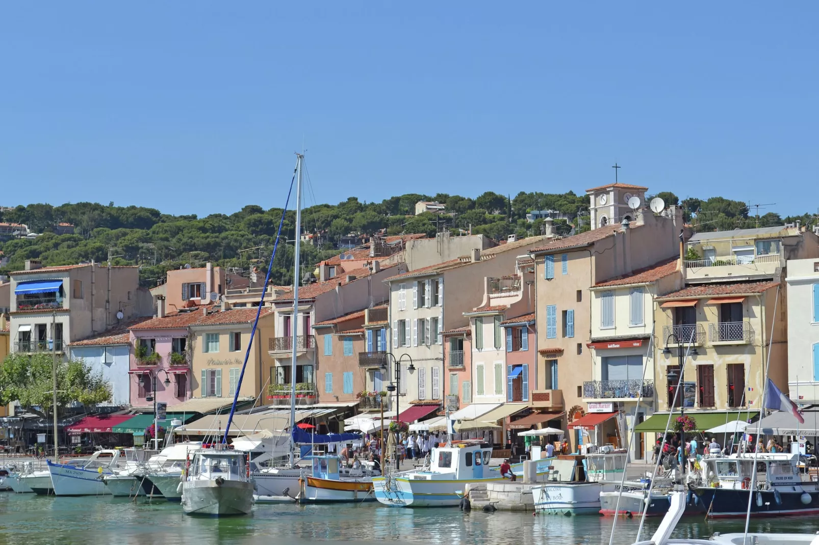 Provencal-Gebieden zomer 5km