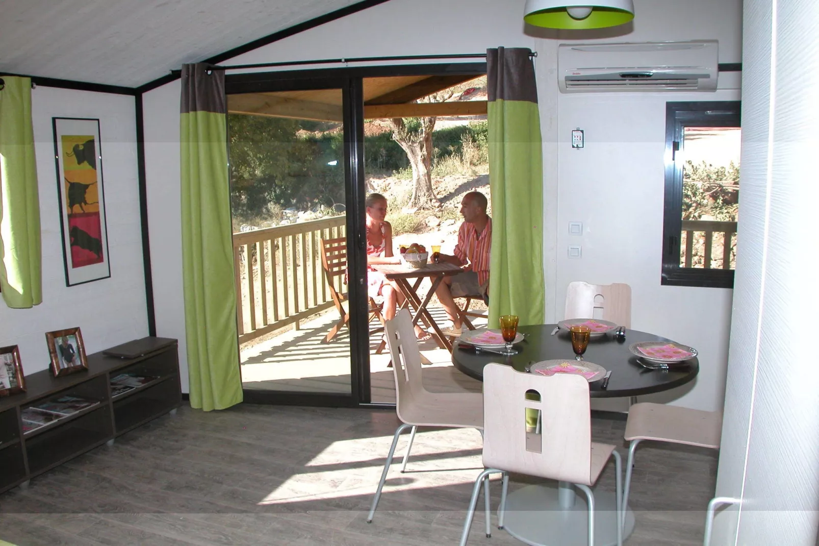 Les Cottages Varois-Woonkamer