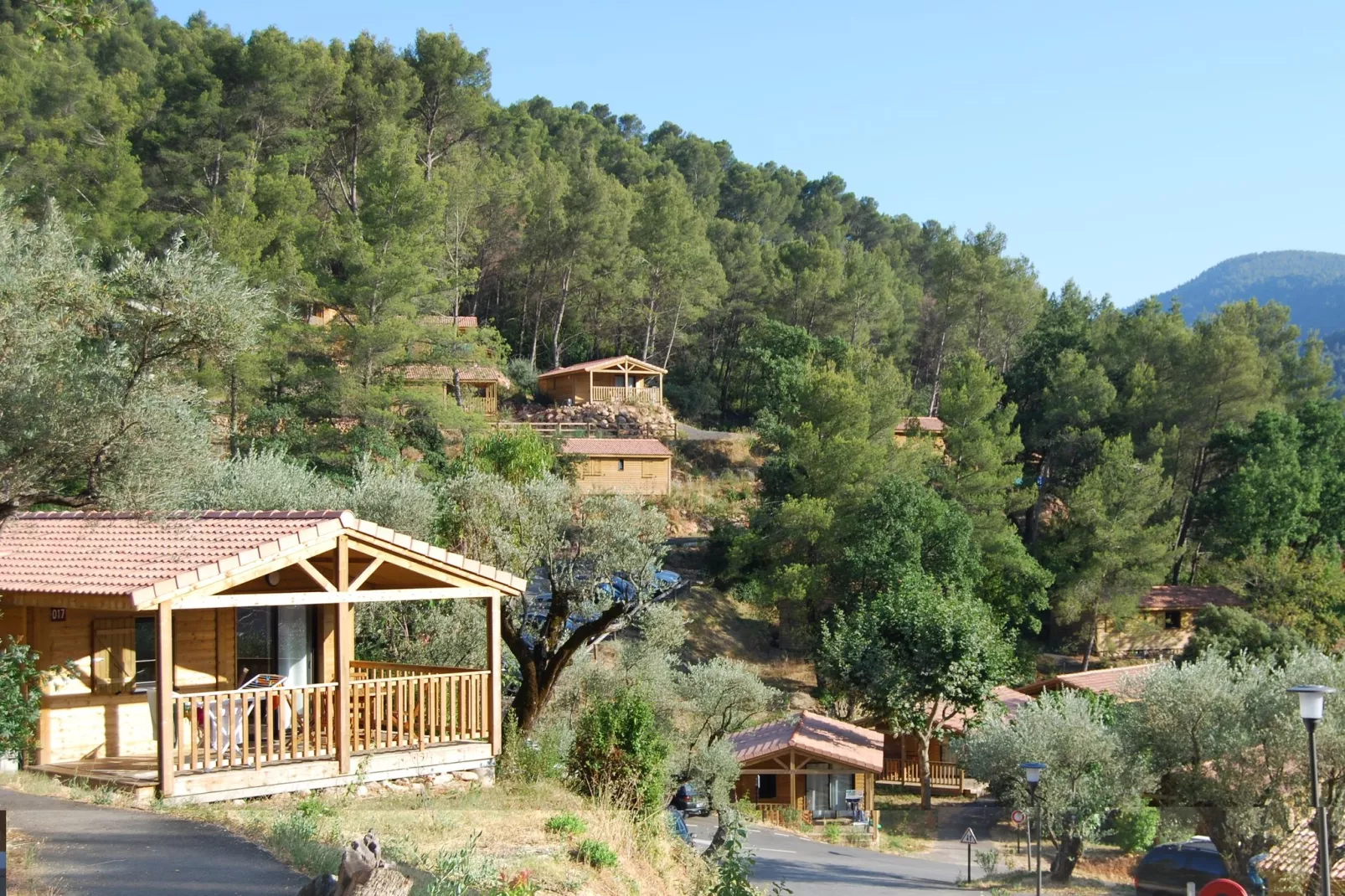 Les Cottages Varois-Gebieden zomer 1km