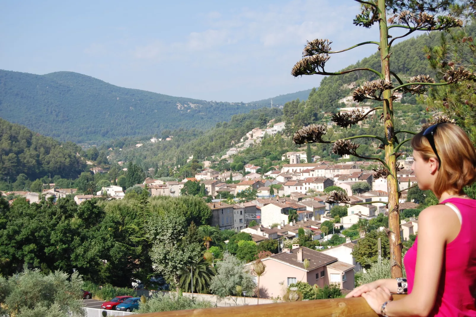 Les Cottages Varois-Uitzicht zomer