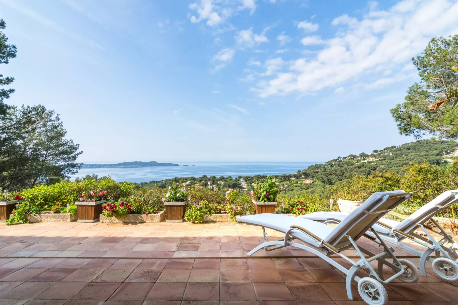 Villa Hyeres-Terrasbalkon