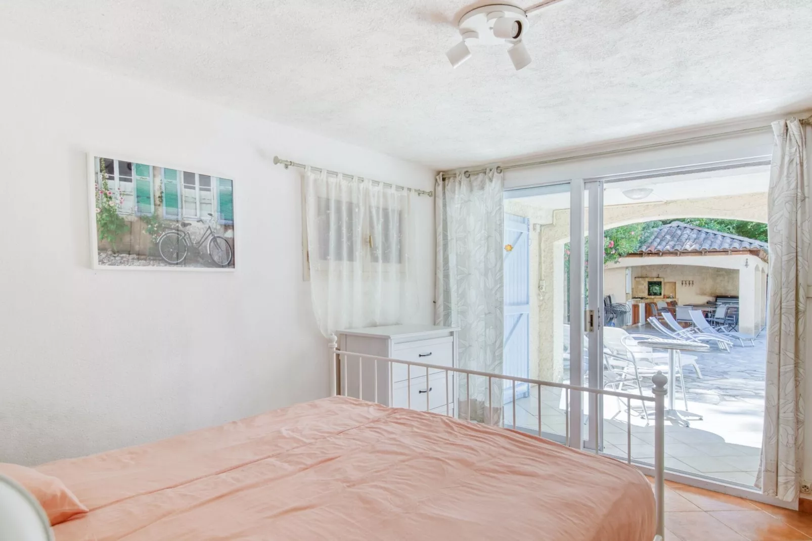 Zeer mooie villa in Lorgues met zwembad-Slaapkamer