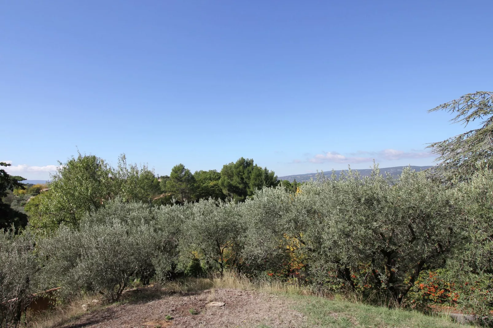 Val des Fées-Uitzicht zomer