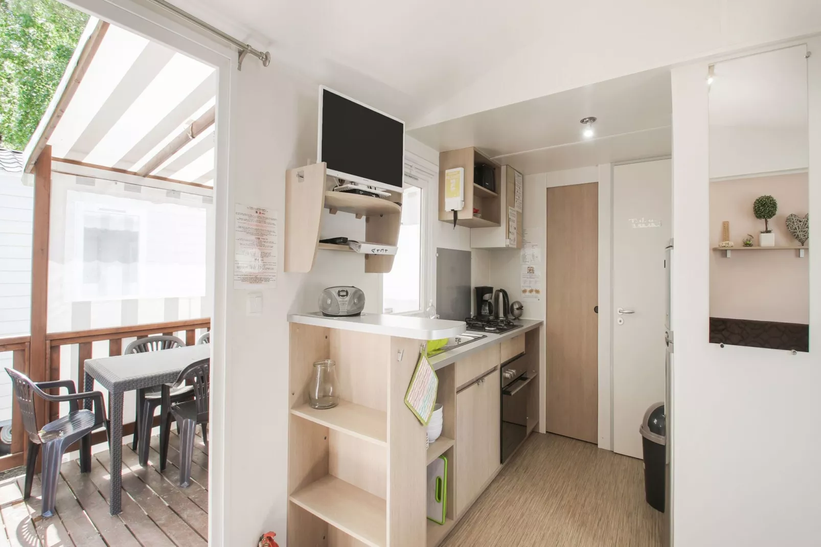 Mobil-home 4pax-Keuken