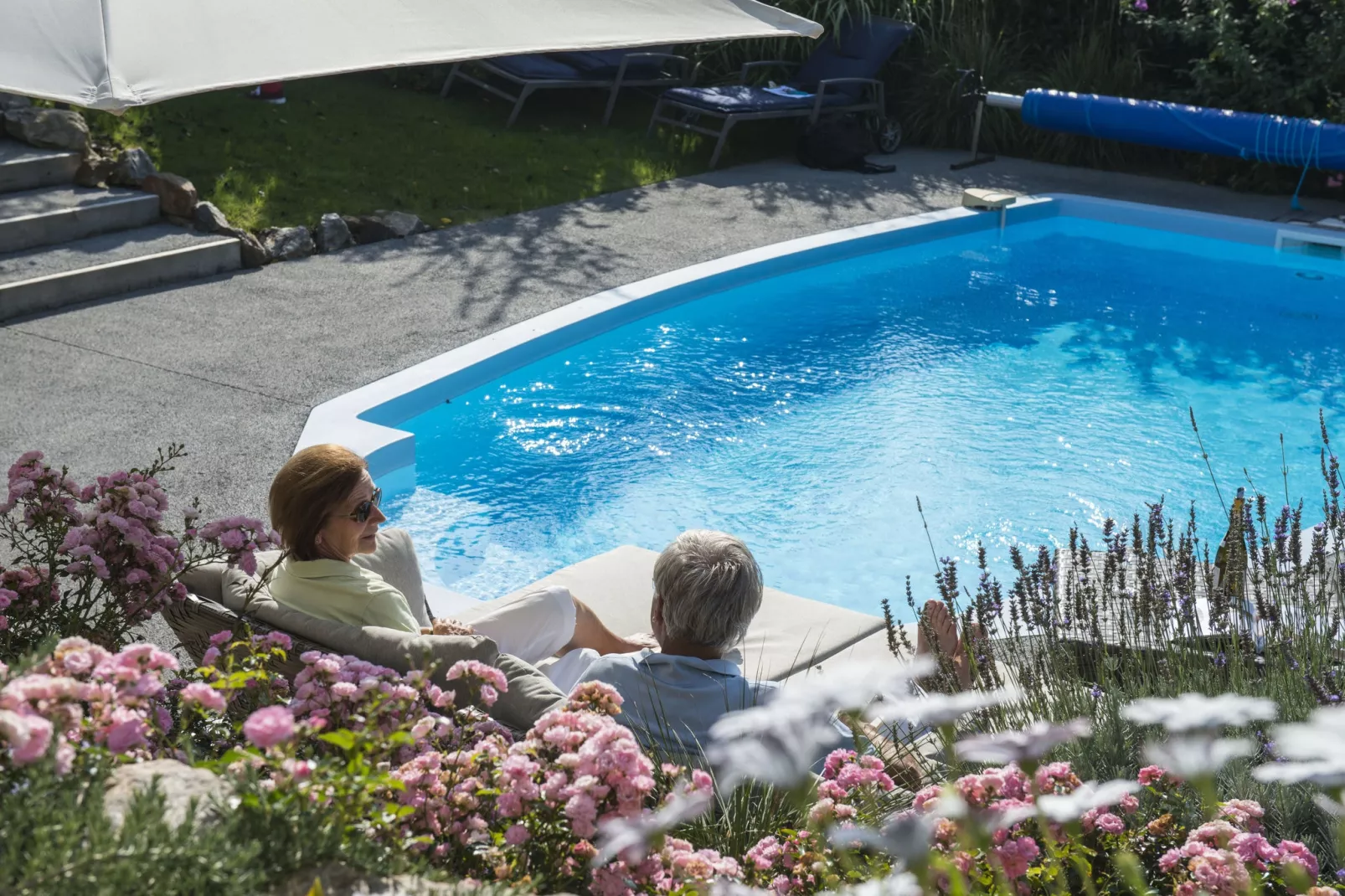 Sequoia 8 with pool-Zwembad