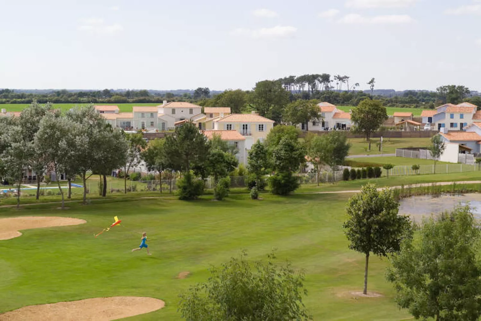 Domaine de Fontenelles 4-Gebieden zomer 1km