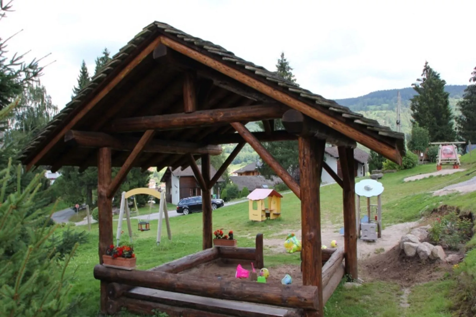 Les Chalets des Ayes 9-Parkfaciliteiten