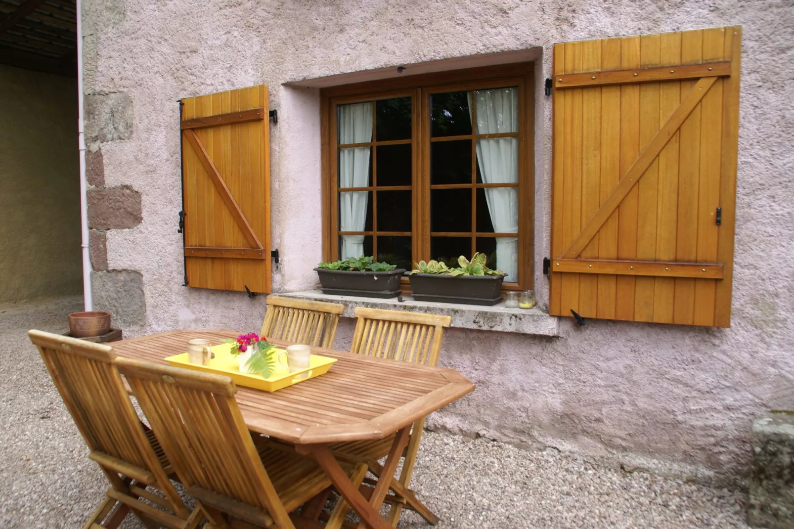 Maison de vacances - LA CHAPELLE-AUX-BOIS-Terrasbalkon