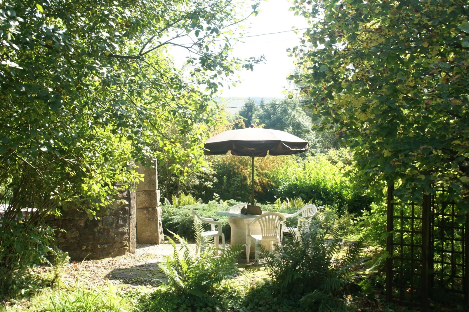 Maison de vacances - LA CHAPELLE-AUX-BOIS-Terrasbalkon