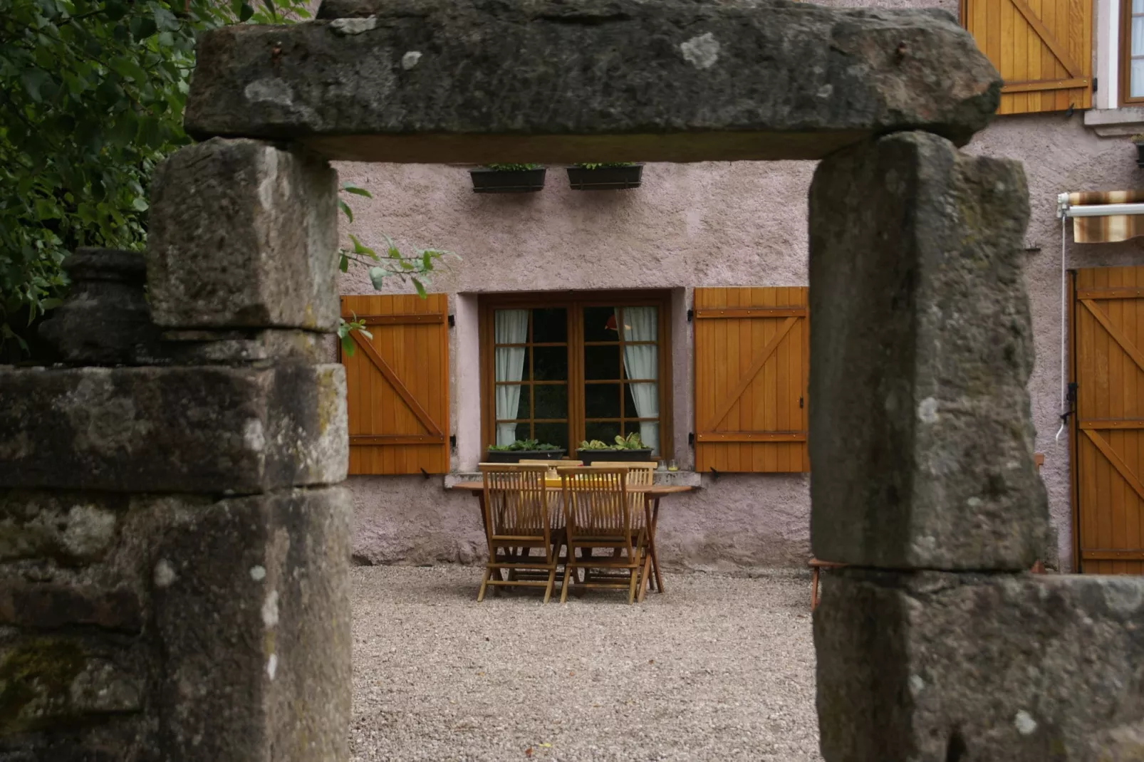 Maison de vacances - LA CHAPELLE-AUX-BOIS-Terrasbalkon