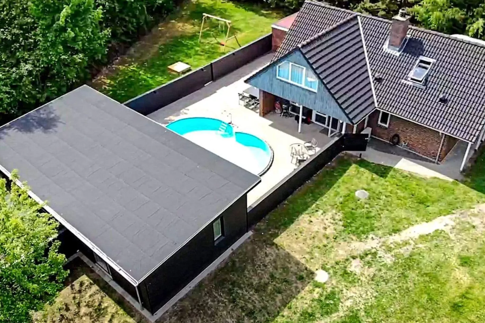 8 persoons vakantie huis in Højslev-By Traum-Zwembad