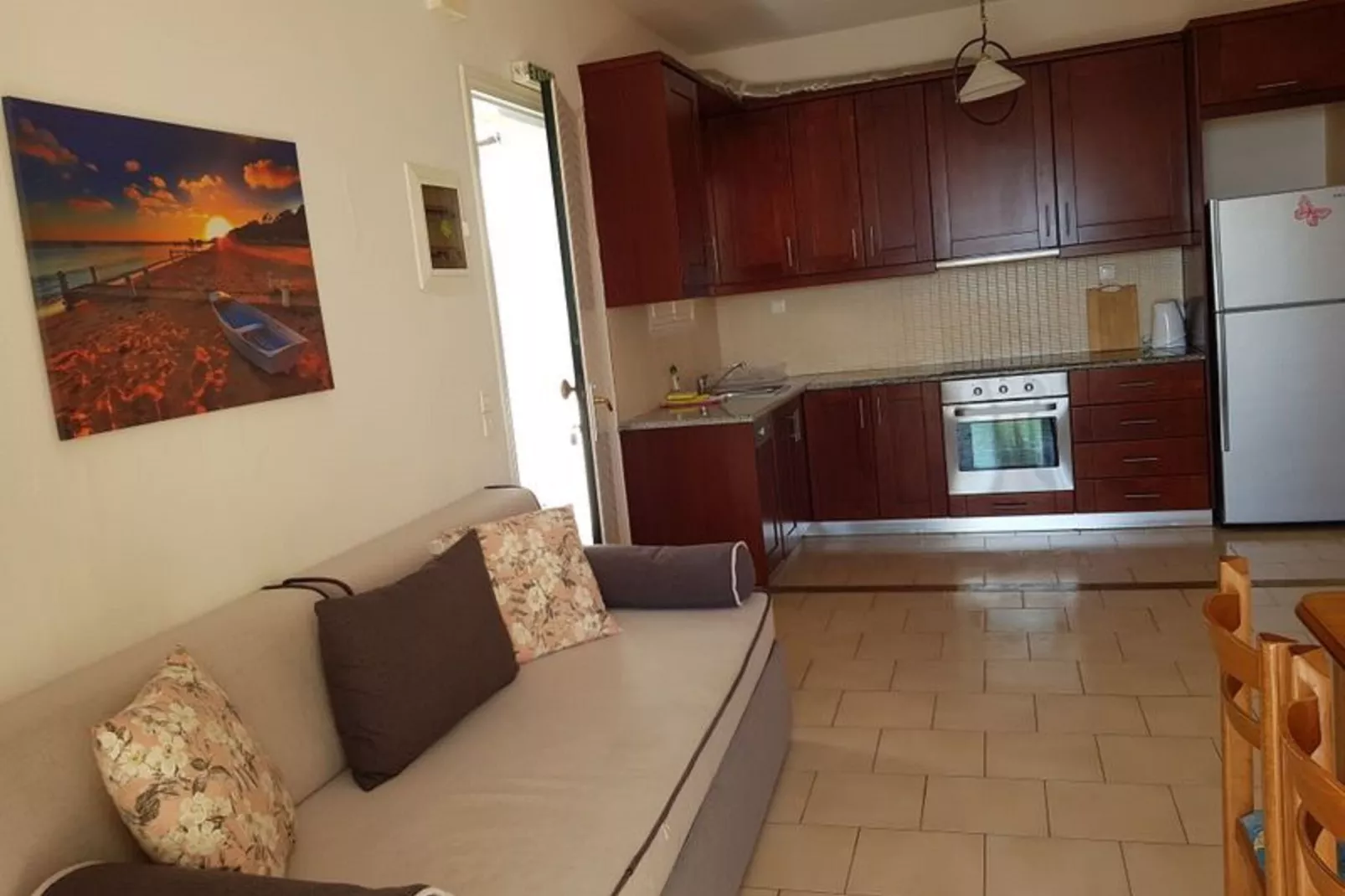 Corfu Glyfada Apartment 90-Keuken