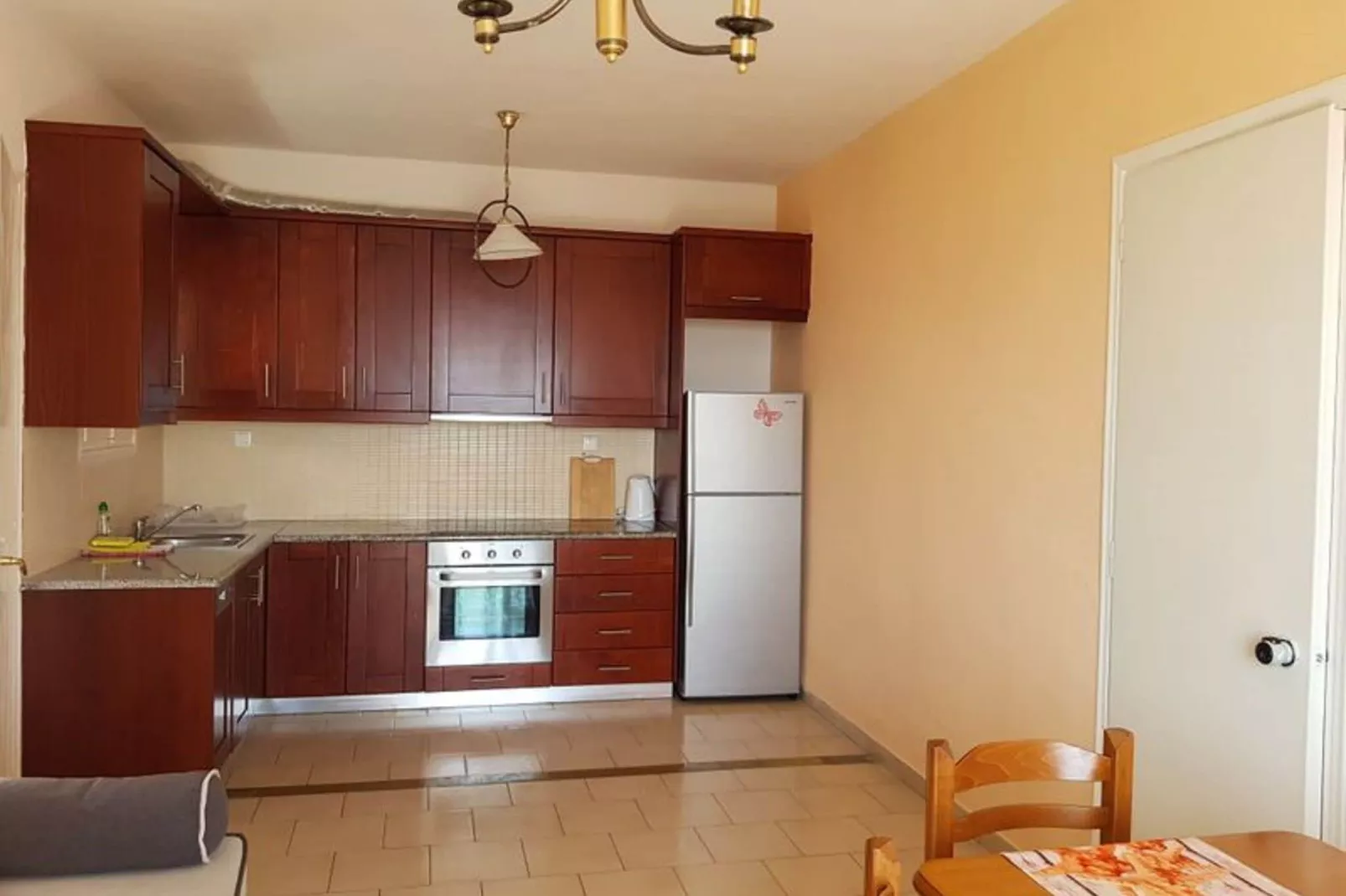 Corfu Glyfada Apartment 90-Keuken