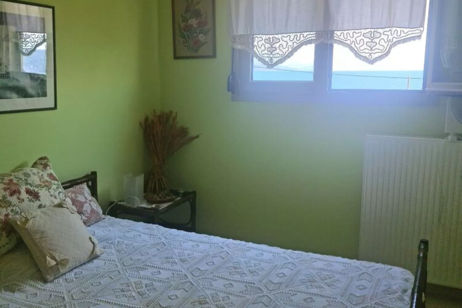 Beautiful House-Apartment Sea-Front Likoporia Korinthias-Slaapkamer
