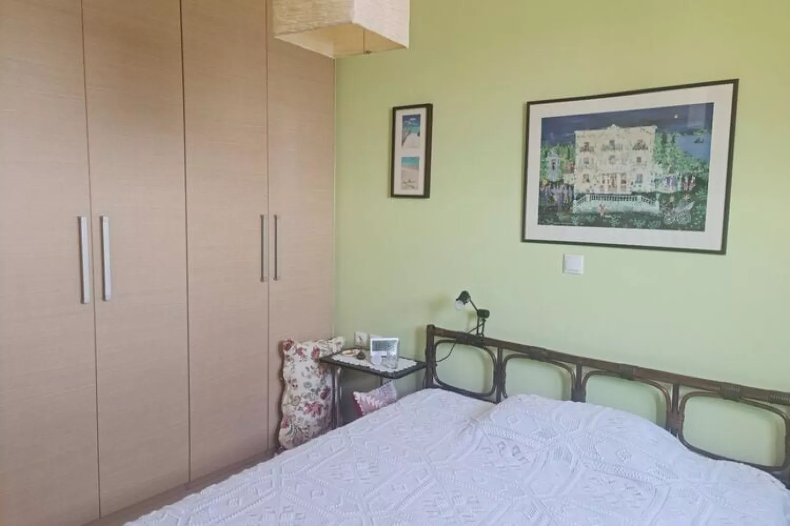 Beautiful House-Apartment Sea-Front Likoporia Korinthias-Slaapkamer