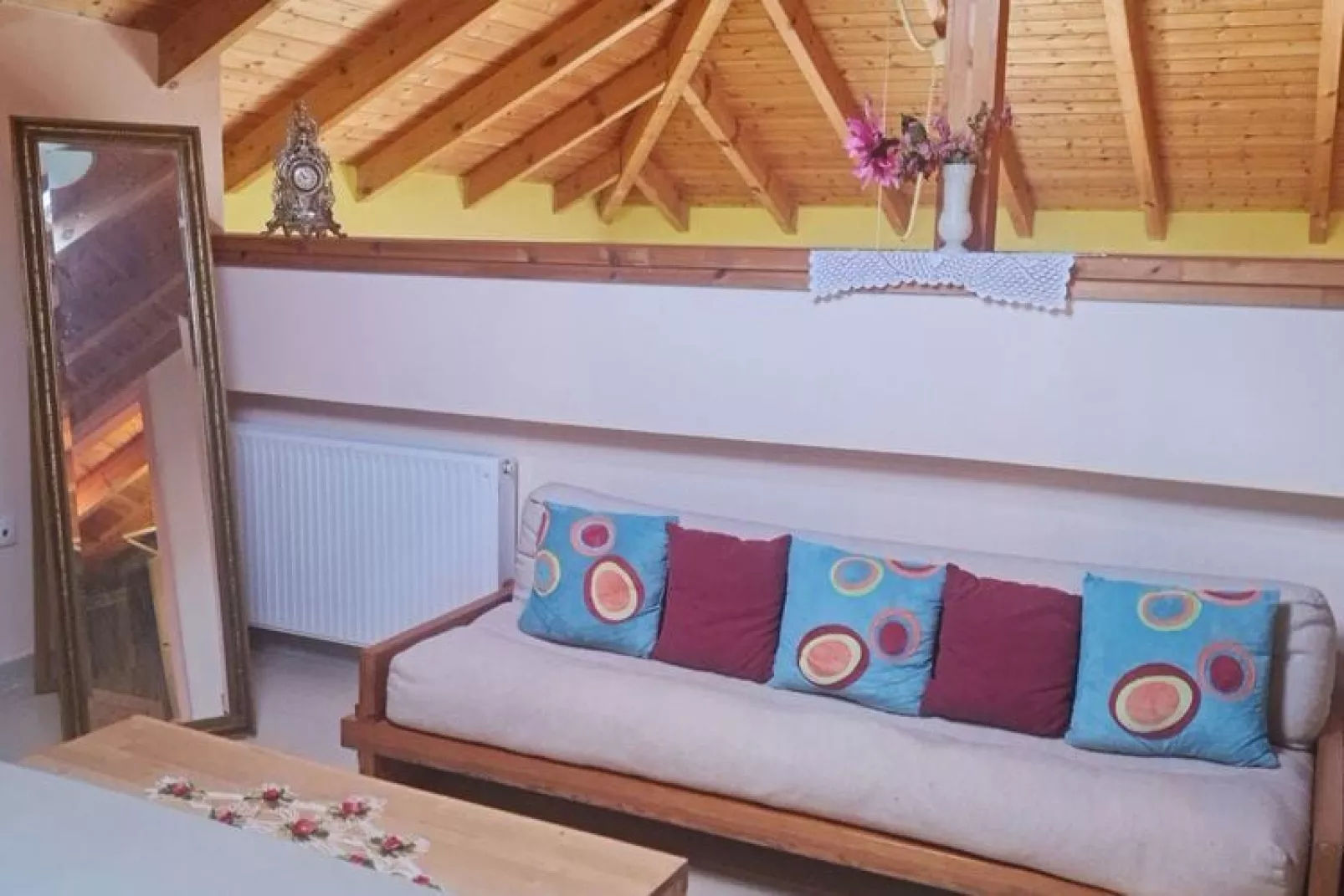 Beautiful House-Apartment Sea-Front Likoporia Korinthias-Slaapkamer