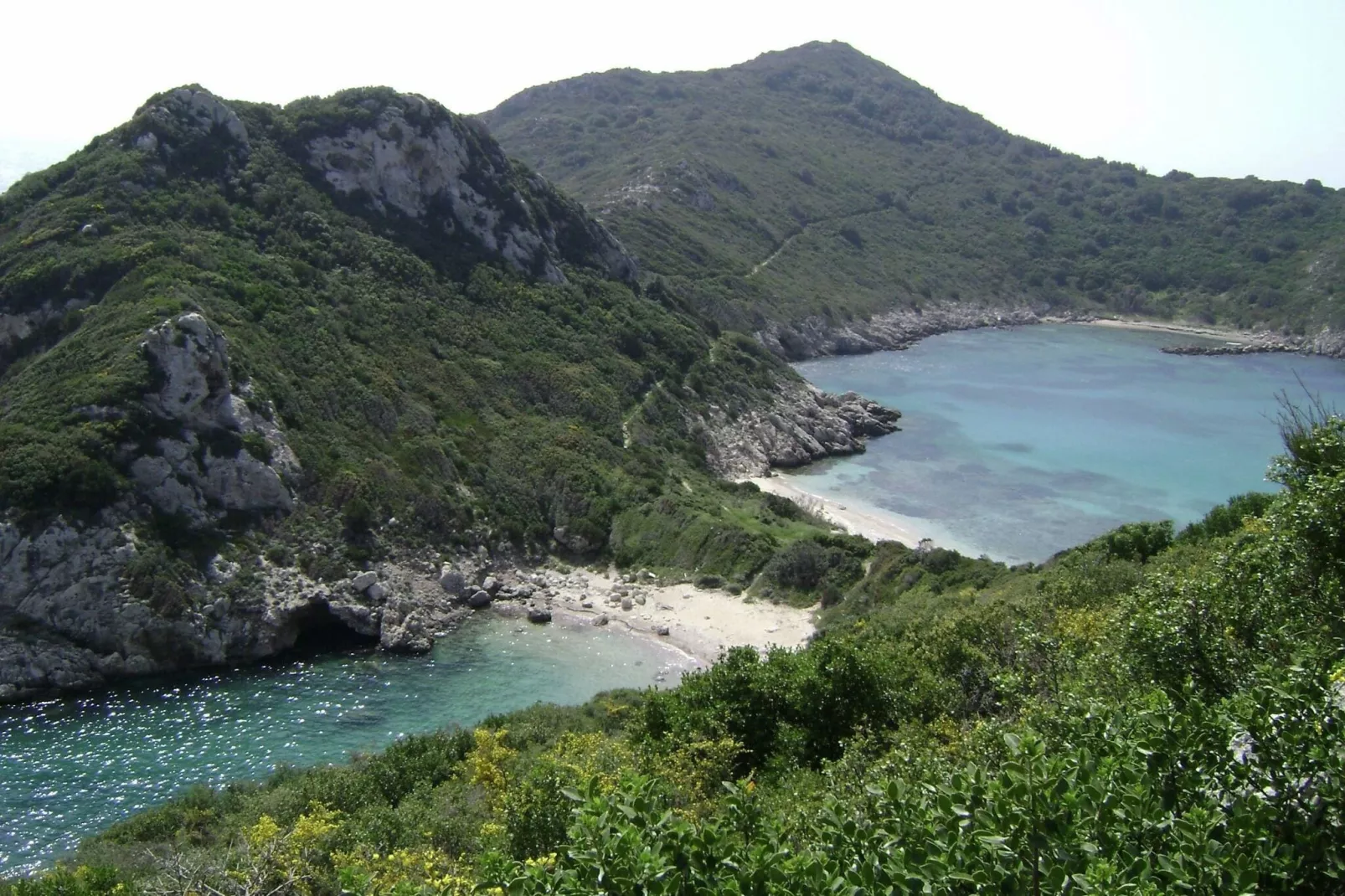 Villa Dysis-Gebieden zomer 1km