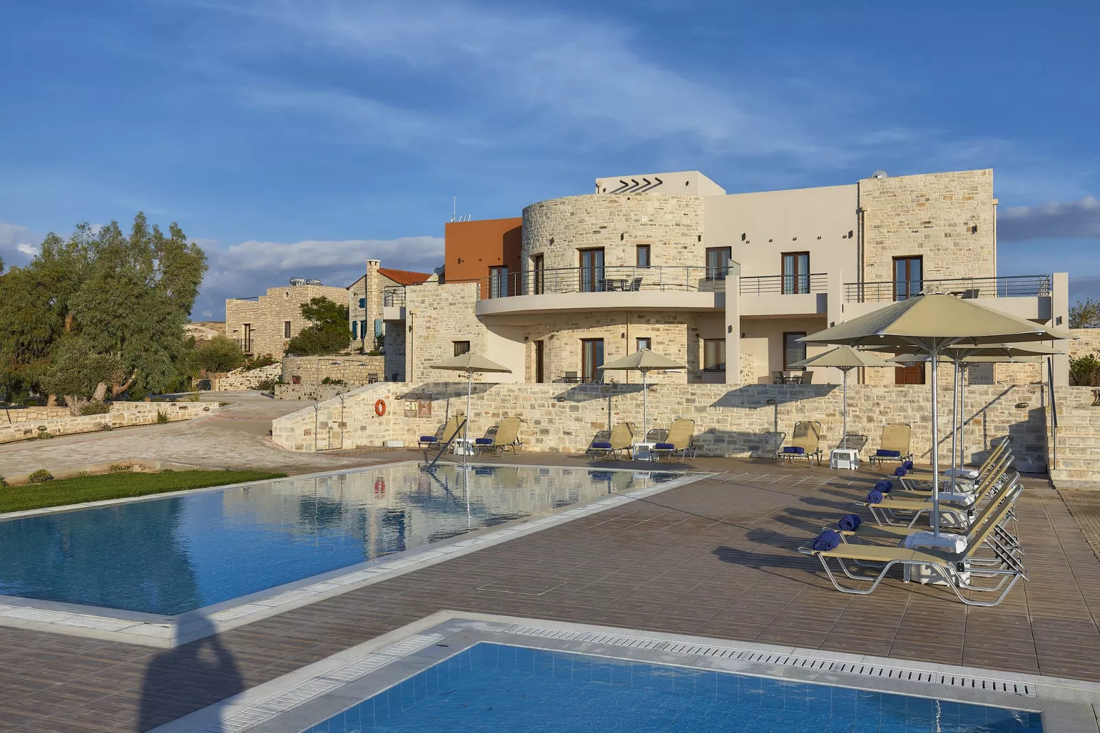 Orelia Cretan Villa II 4 persons-Buitenkant zomer