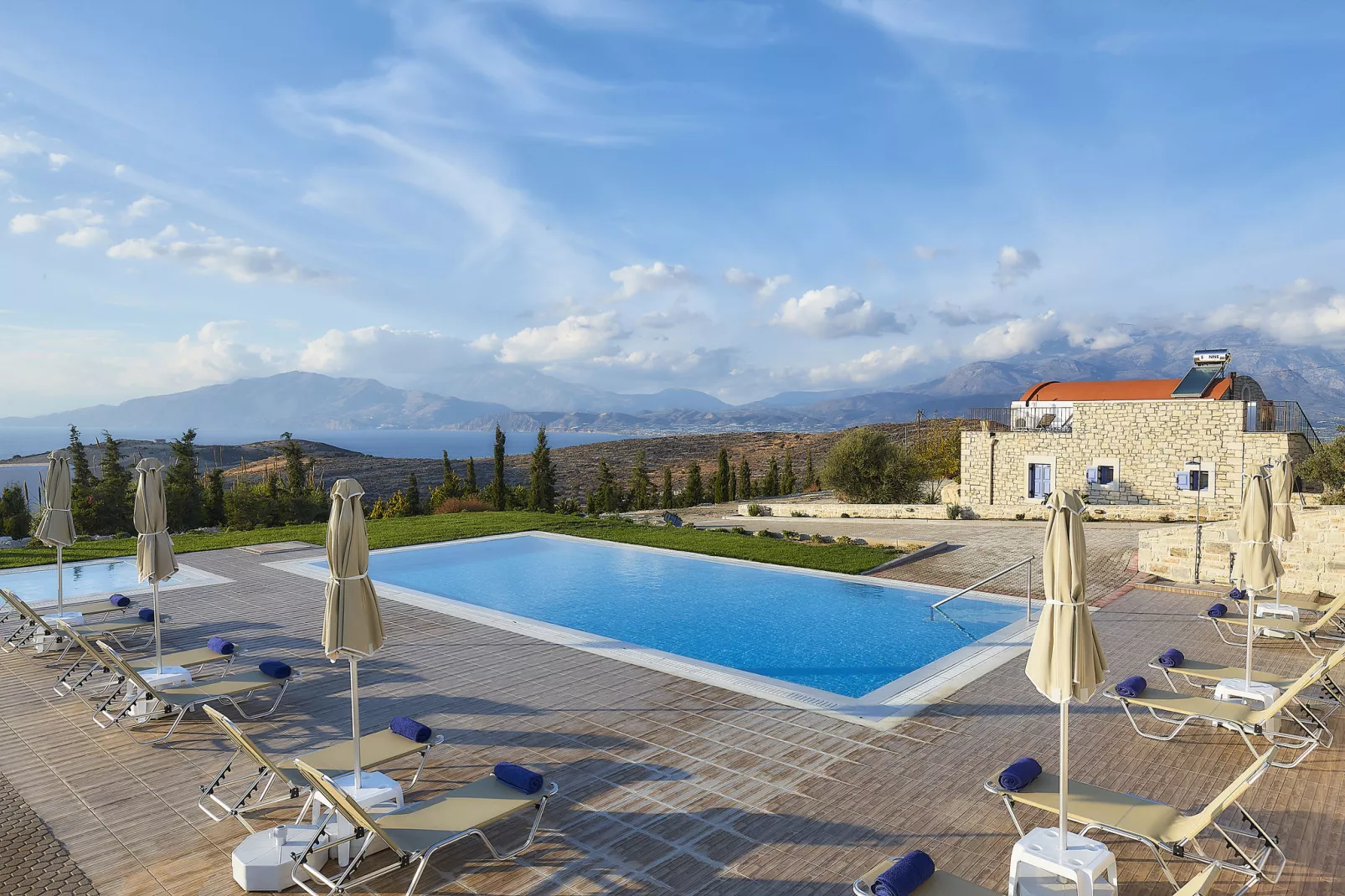 Orelia Cretan Villa II 4 persons-Zwembad