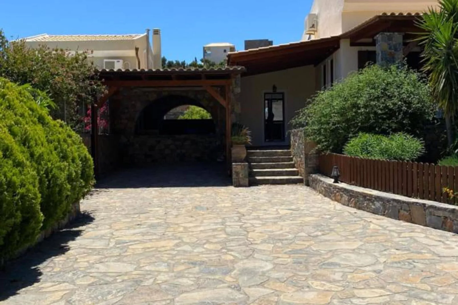 Elounda Plaka Luxury Villa-Buitenkant zomer