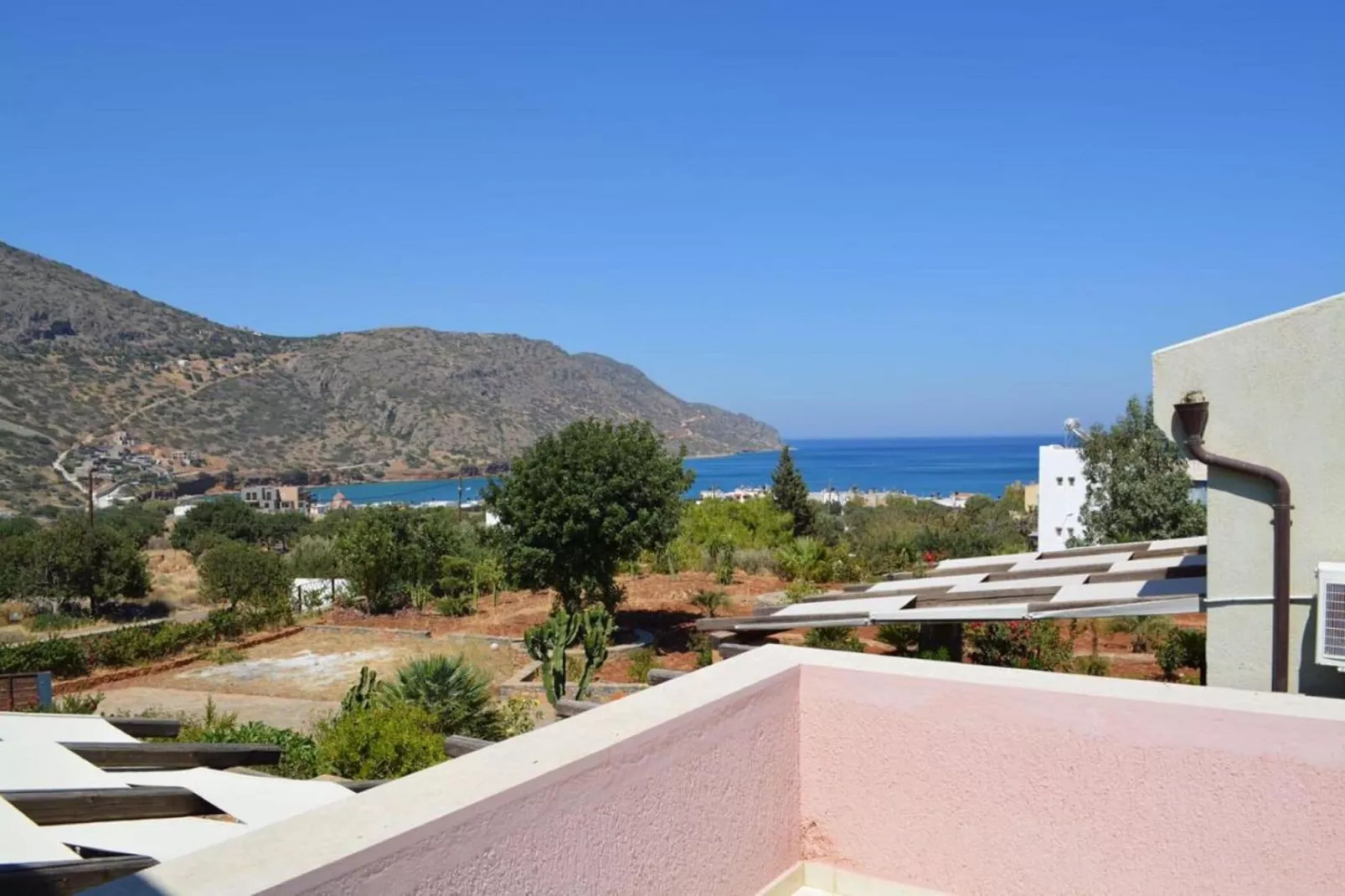 Elounda Plaka Luxury Villa-Uitzicht zomer