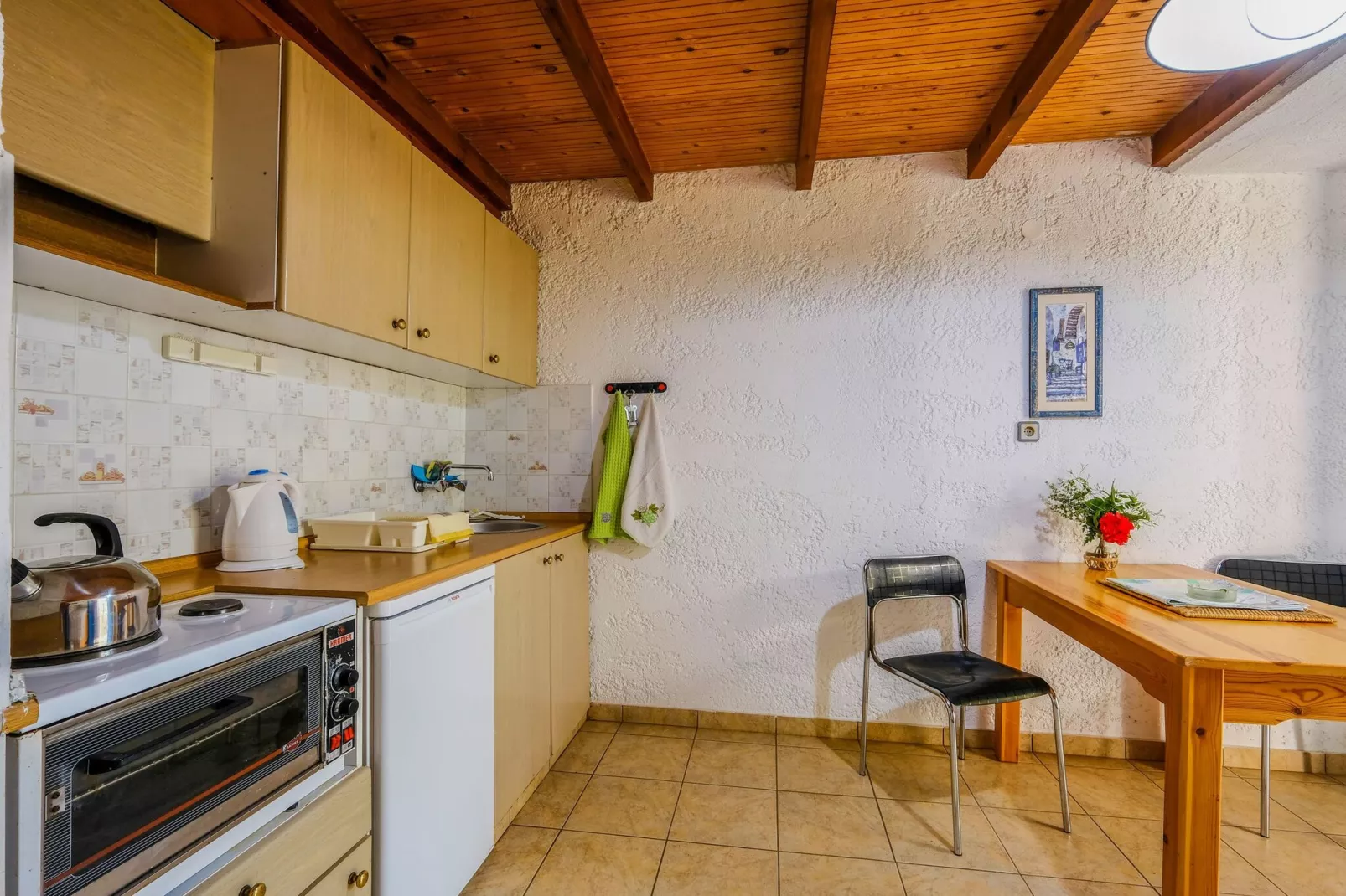 Olive Tree Cottage No 4-Keuken