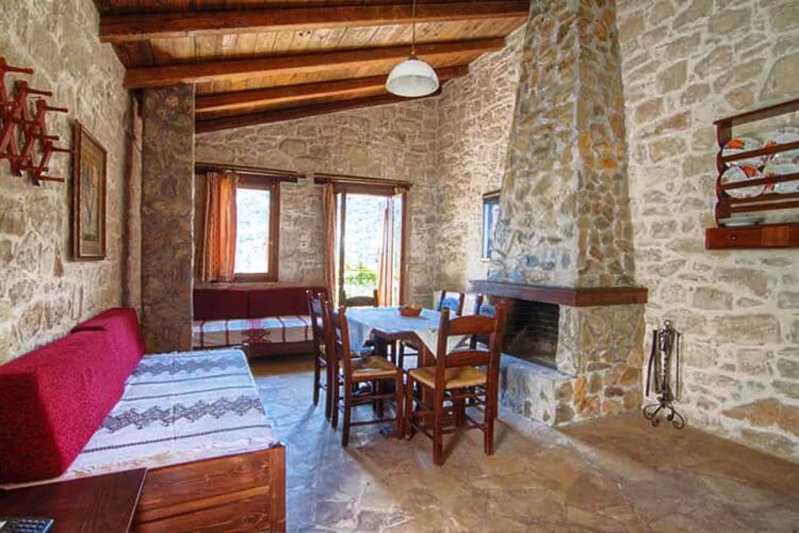 Holiday homes Stone Village Bali - Studio with halfboard-Woonkamer