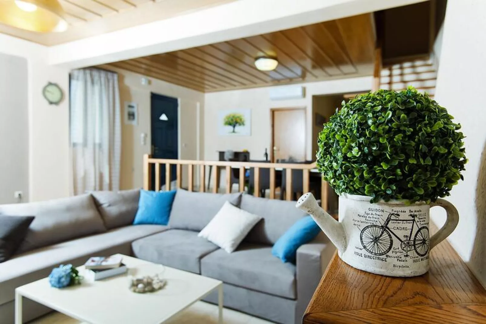 Holiday home, Panormo-Villa Ortansia or Peonia-Woonkamer