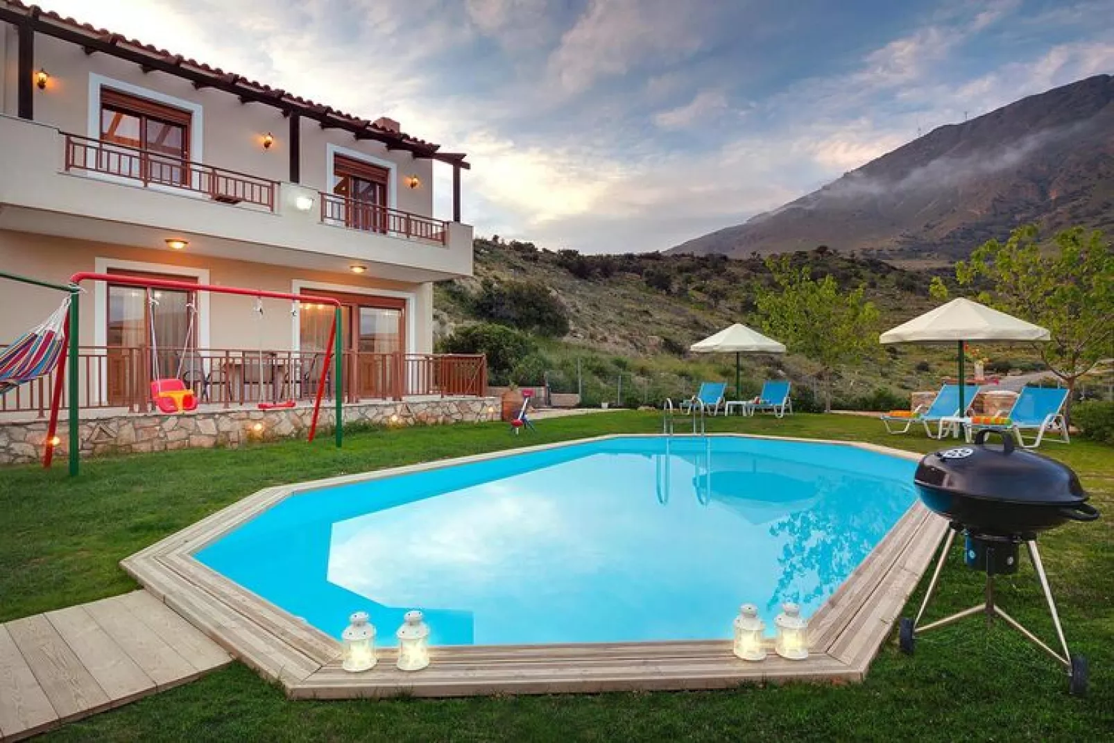 Villa, Triopetra-Villa Nikos-Zwembad