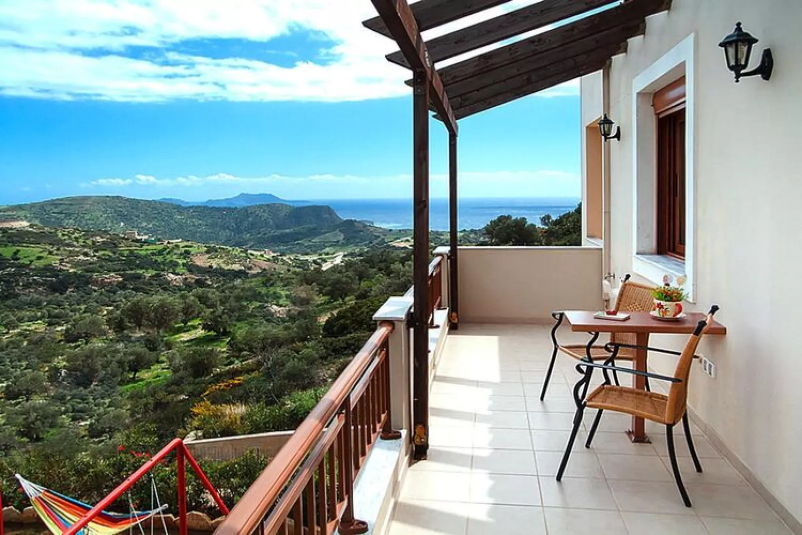 Villa, Triopetra-Villa Stefania-Terrasbalkon