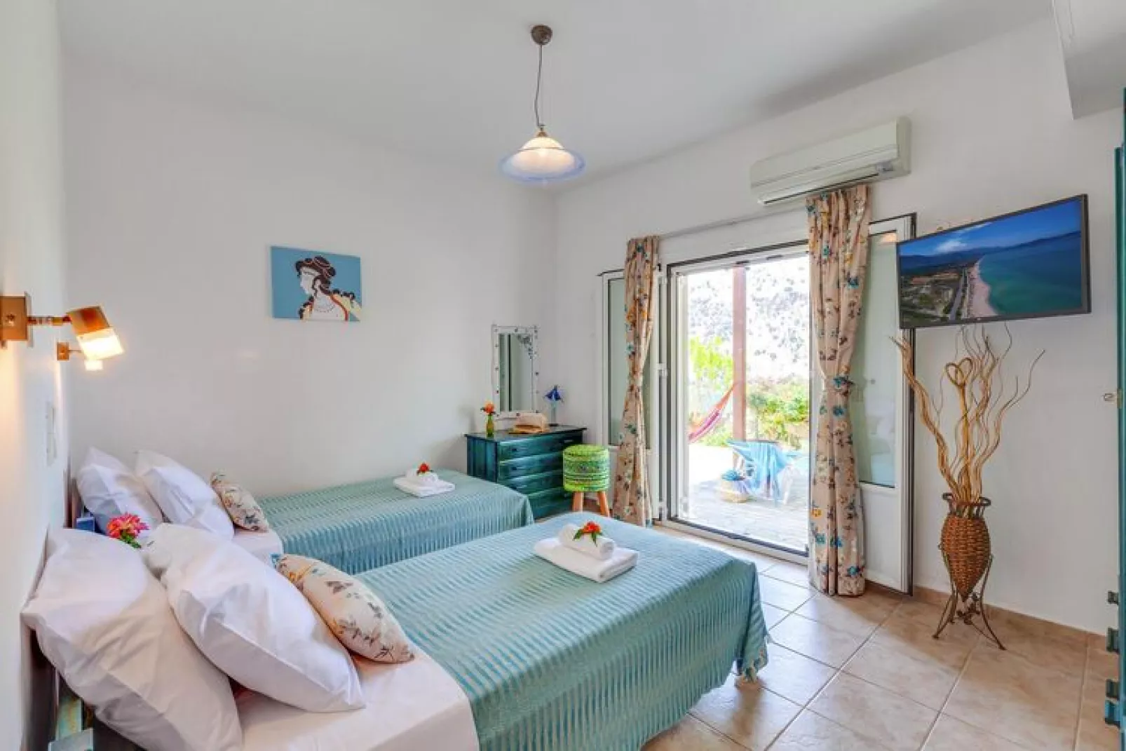 Holiday home, Kavallos-Villa Kallisti-Artemis-Slaapkamer