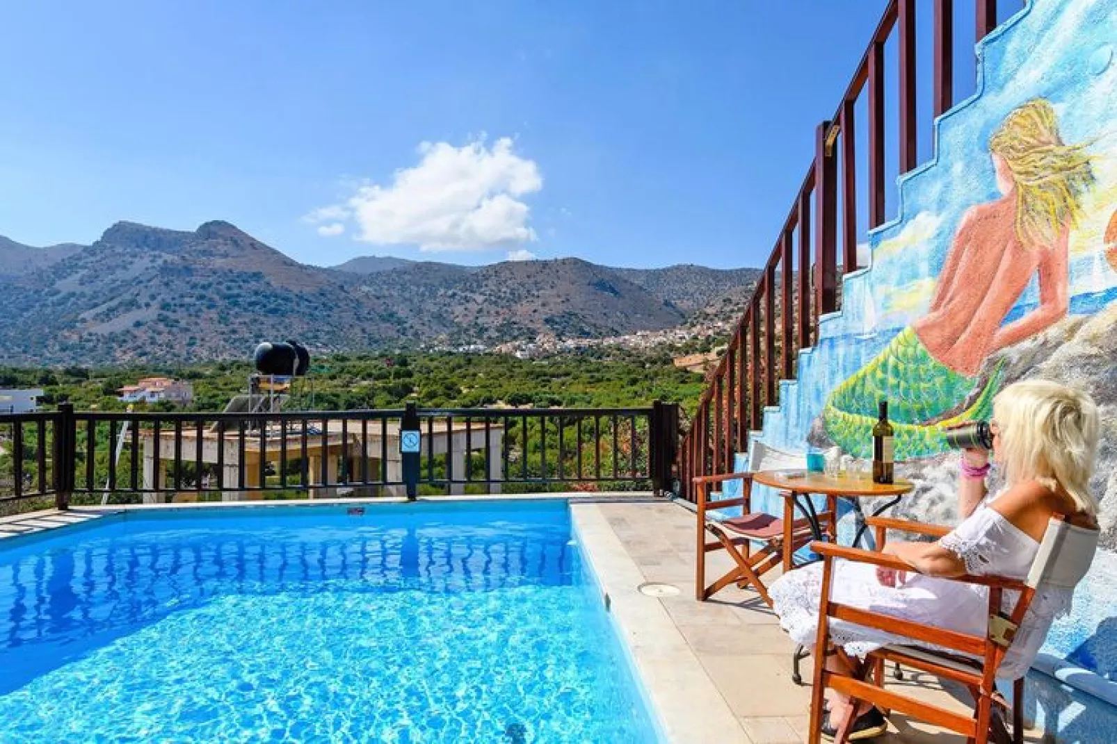 Holiday homes Anemos, Elounda-Kaliopi-Zwembad