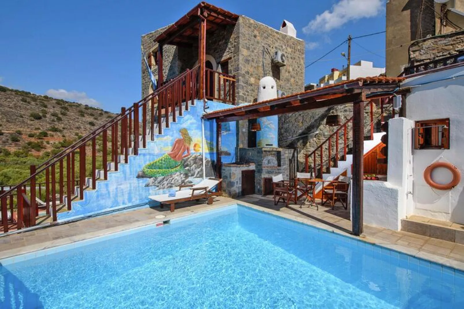 Holiday homes Anemos, Elounda-Erato/Clio/Dimitra with pool