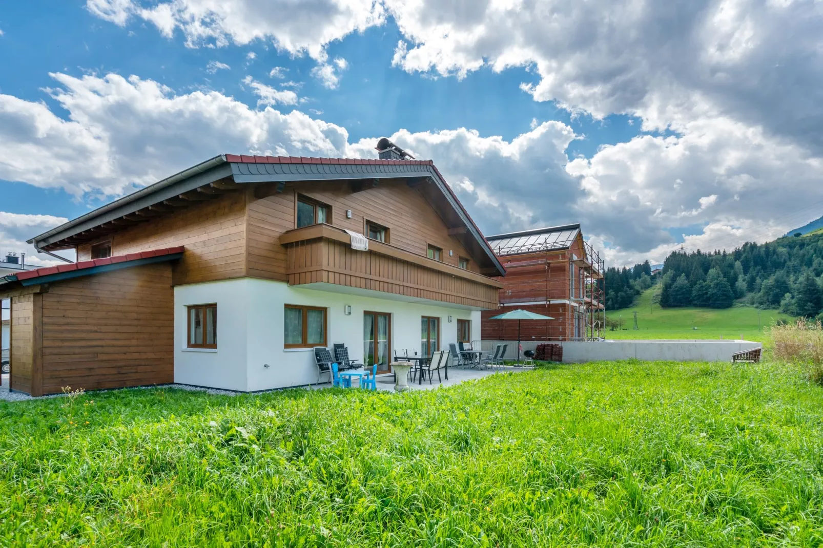 Chalet Maurerfeld 1-Buitenkant zomer