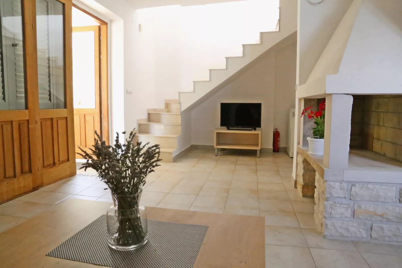 Holiday Home Beach Olivia-Woonkamer