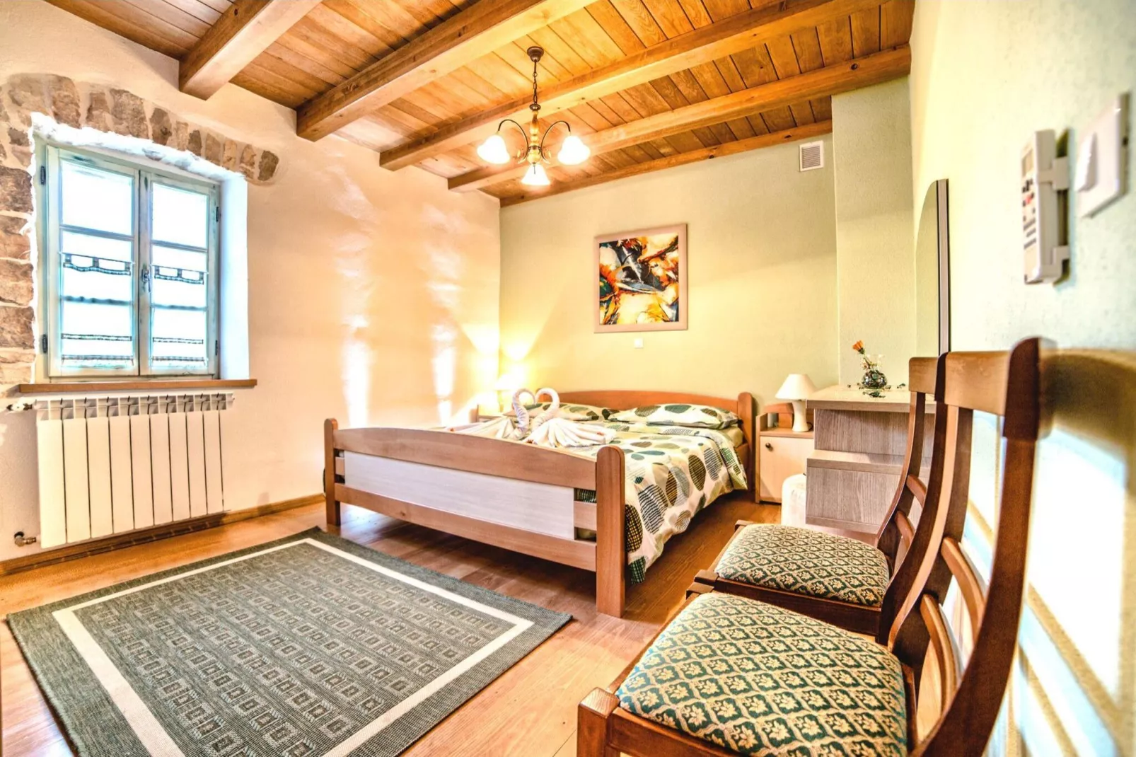 Villa Bubani with Private Pool-Slaapkamer