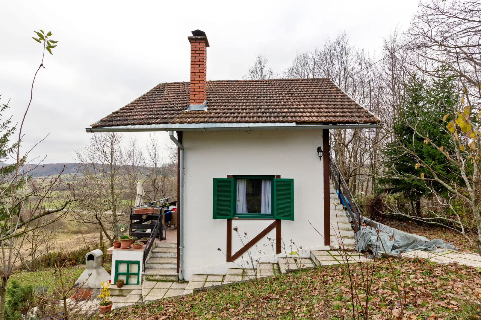 Holiday home near Zagreb-Buitenkant zomer