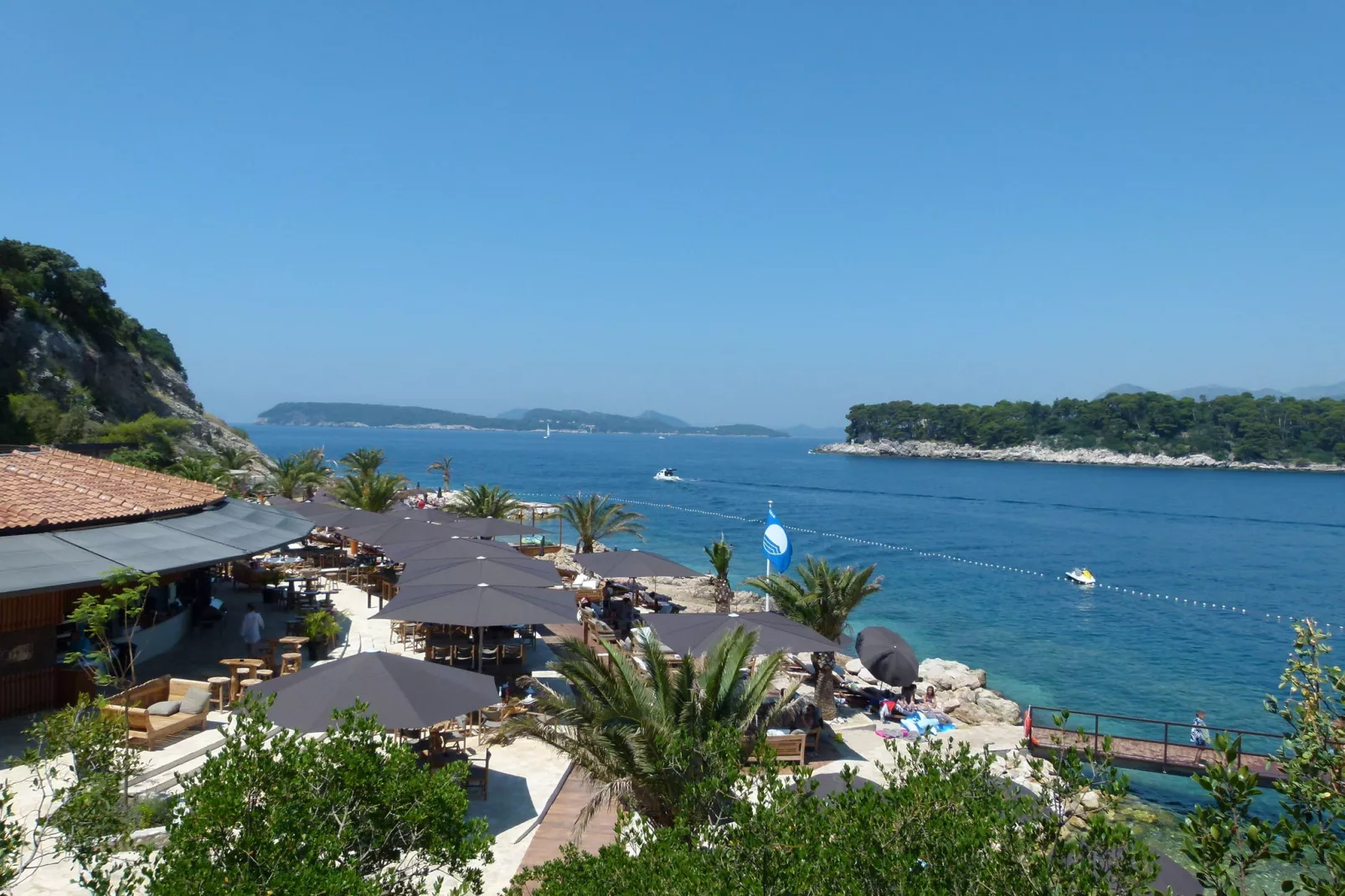 Villa Franica-Gebieden zomer 1km