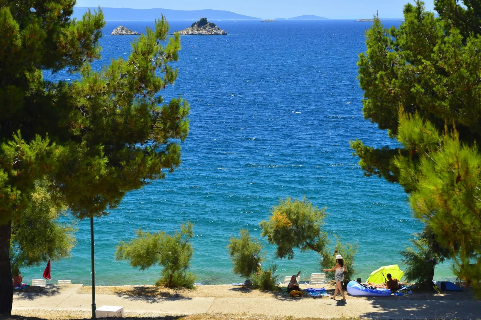 Amadria Park Camping Trogir 1-Gebieden zomer 1km