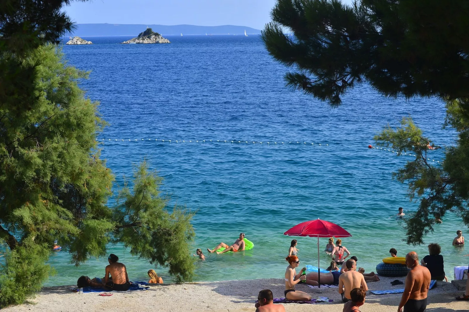 Amadria Park Camping Trogir 1-Gebieden zomer 1km