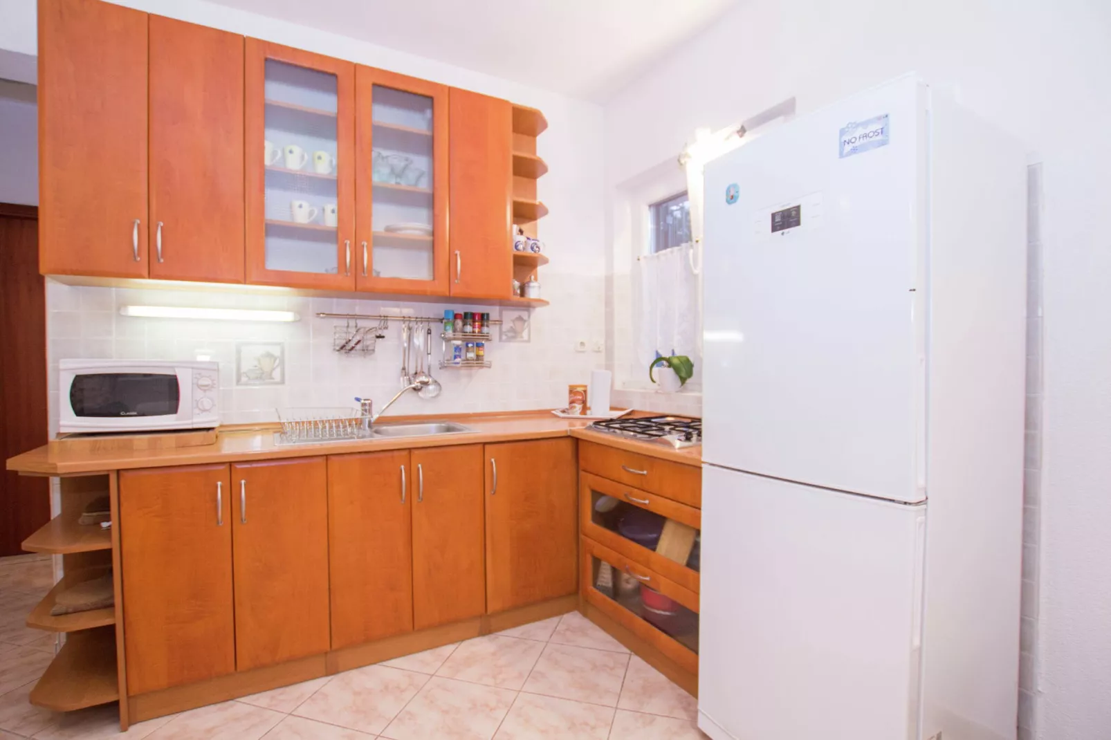 Marina veranda apartment D-Keuken