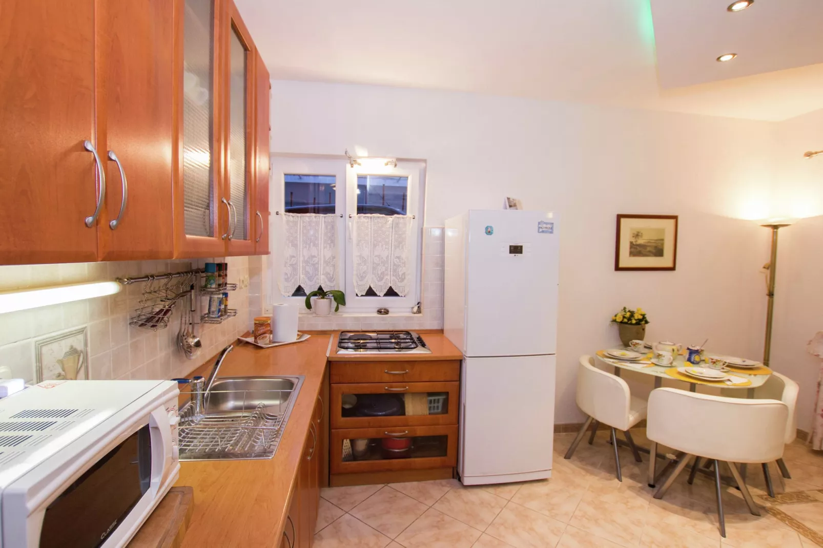 Marina veranda apartment D-Keuken