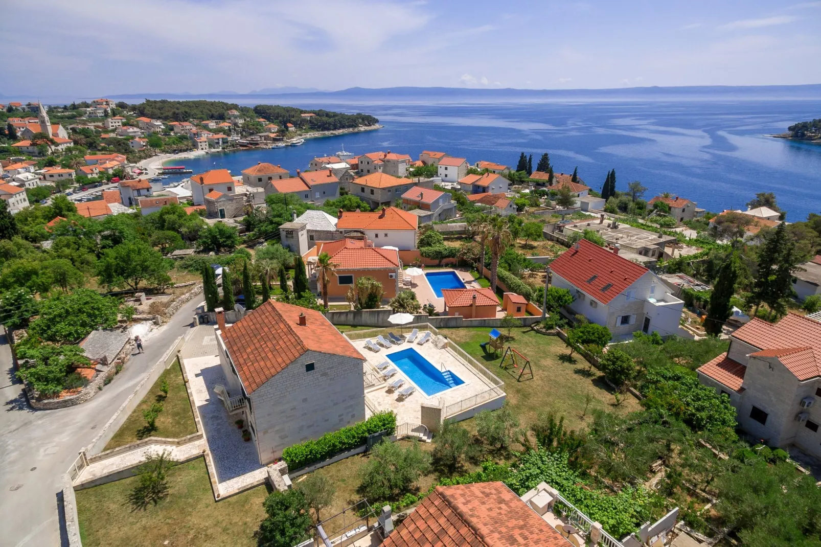 Villa Vjeka-Gebieden zomer 1km