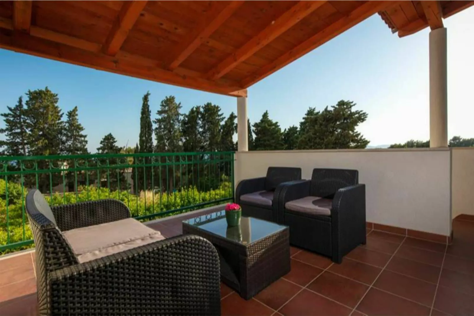 Villa Liza-Terrasbalkon