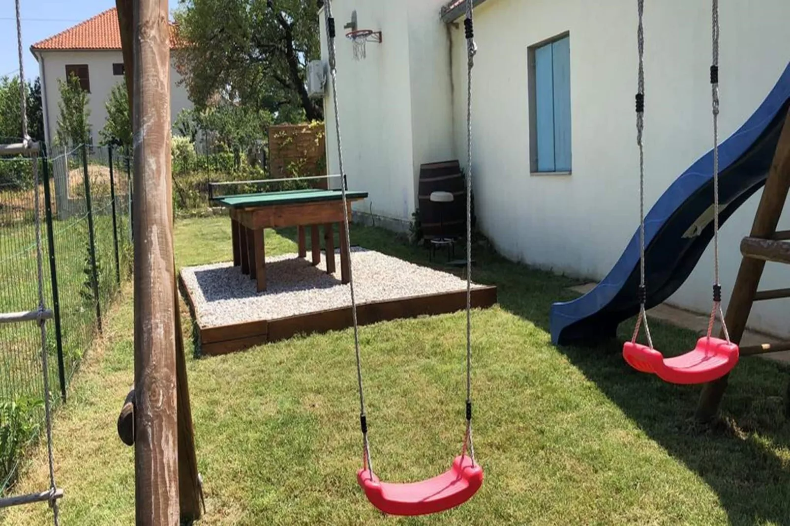 Villa Pištan-Parkfaciliteiten