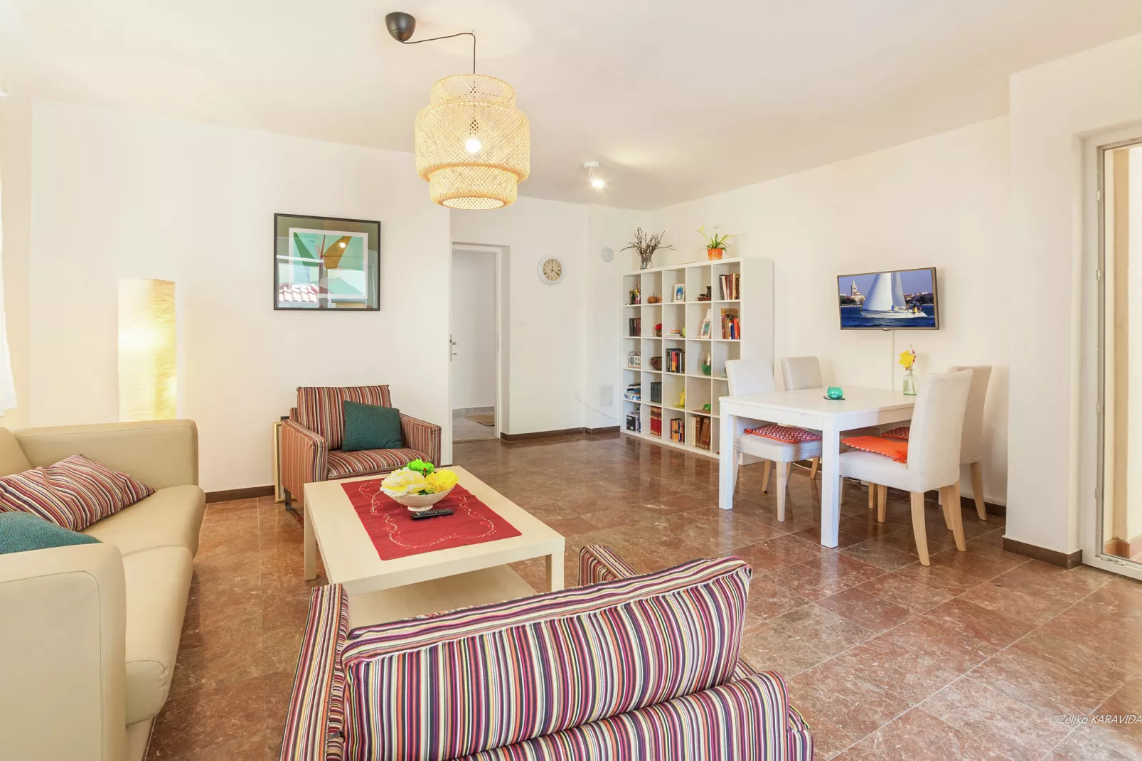 Apartman Buco-Woonkamer