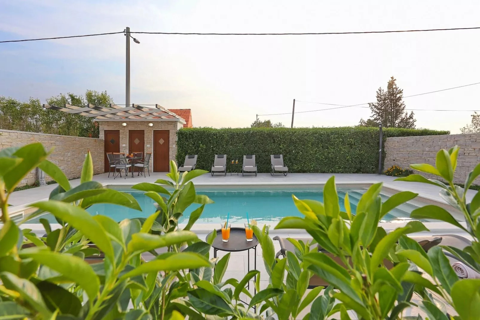 Villa Tereza-Tuinen zomer