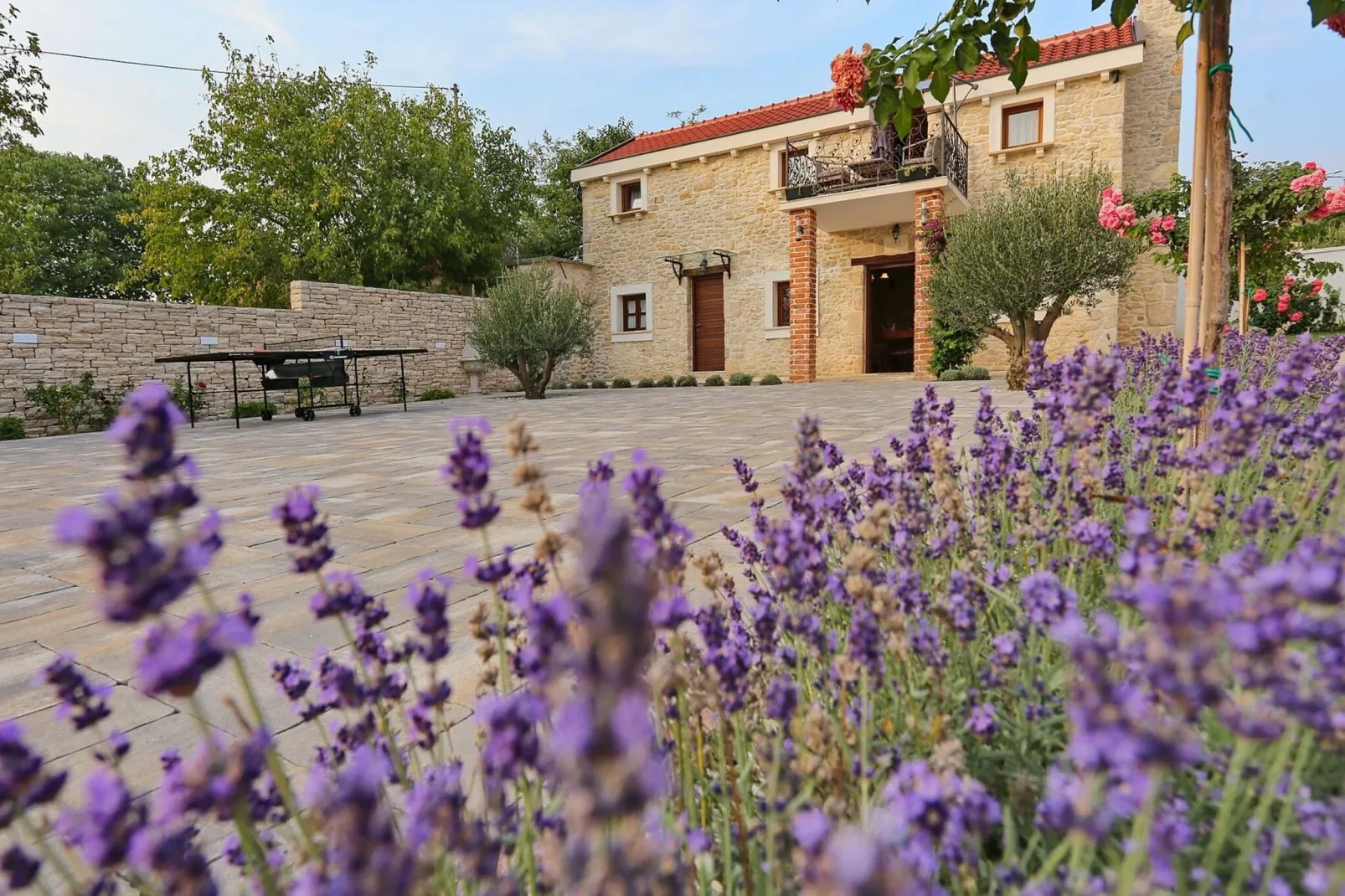 Villa Tereza-Tuinen zomer