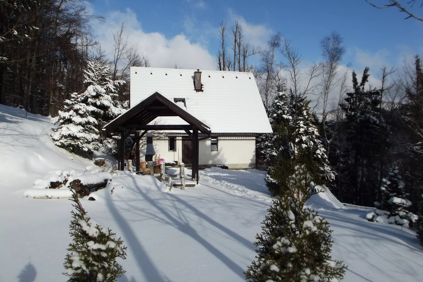 House Lokve-Exterieur winter